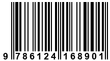 Código de Barras de '.9786124168901.'