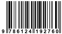 Código de Barras de '.9786124192760.'