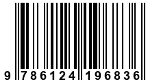 Código de Barras de '.9786124196836.'