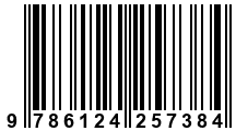 Código de Barras de '.9786124257384.'