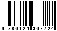 Código de Barras de '.9786124367724.'