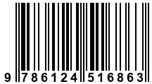 Código de Barras de '.9786124516863.'