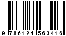 Código de Barras de '.9786124563416.'