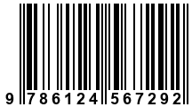 Código de Barras de '.9786124567292.'