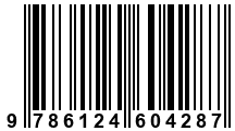 Código de Barras de '.9786124604287.'