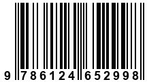 Código de Barras de '.9786124652998.'