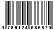 Código de Barras de '.9786124686870.'