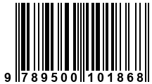 Código de Barras de '.9789500101868.'