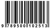 Código de Barras de '.9789500102513.'