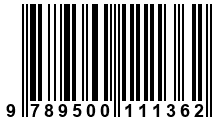 Código de Barras de '.9789500111362.'