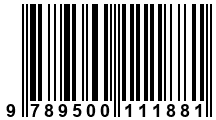 Código de Barras de '.9789500111881.'