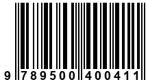 Código de Barras de '.9789500400411.'