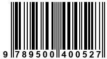 Código de Barras de '.9789500400527.'