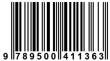 Código de Barras de '.9789500411363.'
