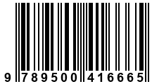 Código de Barras de '.9789500416665.'