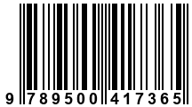 Código de Barras de '.9789500417365.'