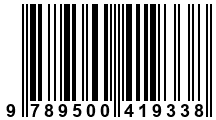 Código de Barras de '.9789500419338.'