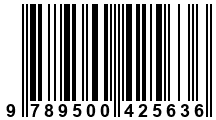 Código de Barras de '.9789500425636.'