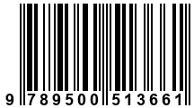 Código de Barras de '.9789500513661.'