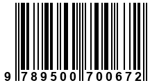 Código de Barras de '.9789500700672.'