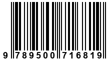 Código de Barras de '.9789500716819.'
