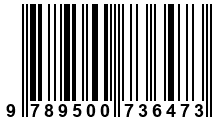Código de Barras de '.9789500736473.'