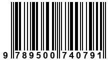 Código de Barras de '.9789500740791.'