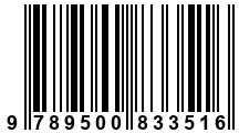 Código de Barras de '.9789500833516.'