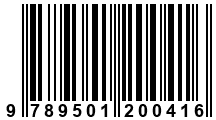 Código de Barras de '.9789501200416.'