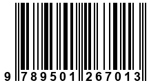 Código de Barras de '.9789501267013.'