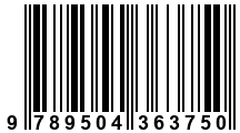 Código de Barras de '.9789504363750.'