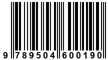 Código de Barras de '.9789504600190.'
