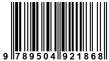 Código de Barras de '.9789504921868.'