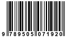 Código de Barras de '.9789505071920.'