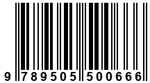 Código de Barras de '.9789505500666.'