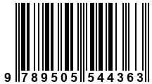 Código de Barras de '.9789505544363.'