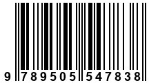 Código de Barras de '.9789505547838.'