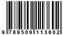 Código de Barras de '.9789509113602.'