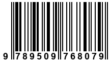 Código de Barras de '.9789509768079.'