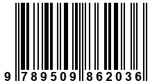 Código de Barras de '.9789509862036.'