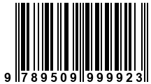 Código de Barras de '.9789509999923.'