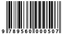 Código de Barras de '.9789560000507.'