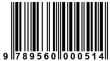 Código de Barras de '.9789560000514.'