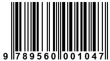 Código de Barras de '.9789560001047.'