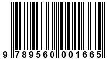 Código de Barras de '.9789560001665.'