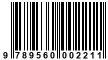 Código de Barras de '.9789560002211.'
