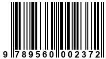 Código de Barras de '.9789560002372.'