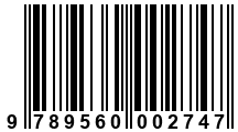Código de Barras de '.9789560002747.'