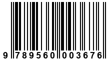 Código de Barras de '.9789560003676.'