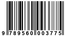 Código de Barras de '.9789560003775.'